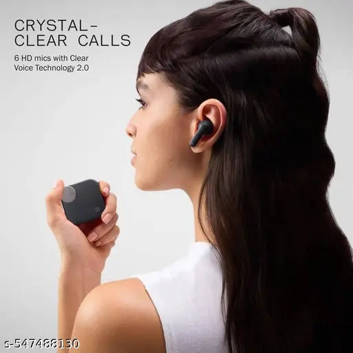 TWS Wireless Earbuds with Compact Magnetic Charging Case – Black Shopeazzy