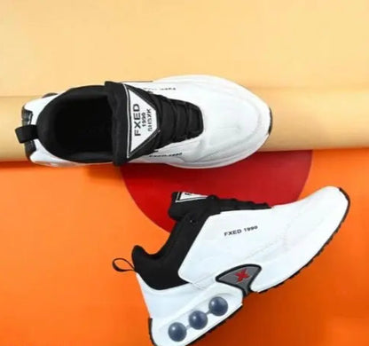 FXED 1990 White Sports Sneakers for Men Shopeazzy