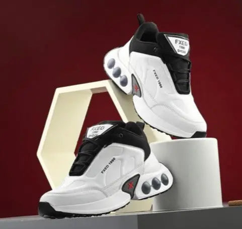 FXED 1990 White Sports Sneakers for Men Shopeazzy