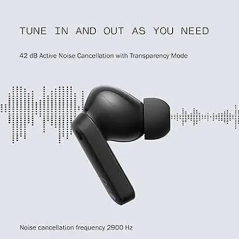 TWS Wireless Earbuds with Compact Magnetic Charging Case – Black Shopeazzy